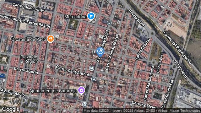 Ubicación de la subastas Subasta de garaje en CATARROJA