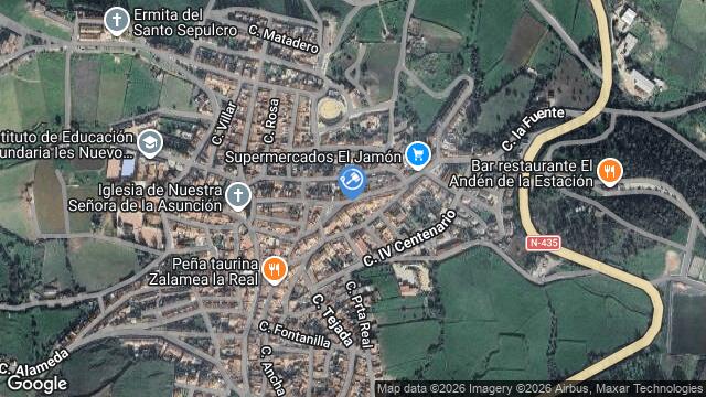 Ubicación de la subastas Subasta de cl cantarranas ( zalamea la real) en ZALAMEA LA REAL