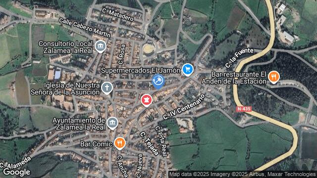 Ubicación de la subastas Subasta de cl cantarranas ( zalamea la real) en ZALAMEA LA REAL