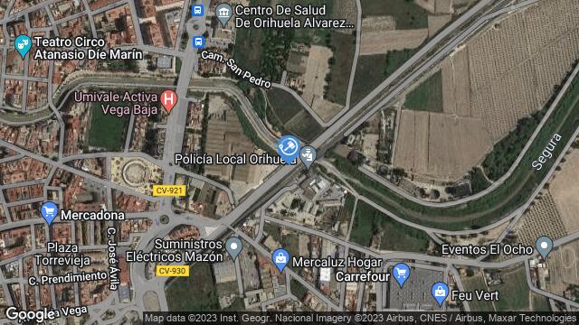 Ubicación de la subastas Subasta de vivienda en ORIHUELA