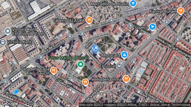 Ubicación de la subastas Subasta de vivienda en MÁLAGA