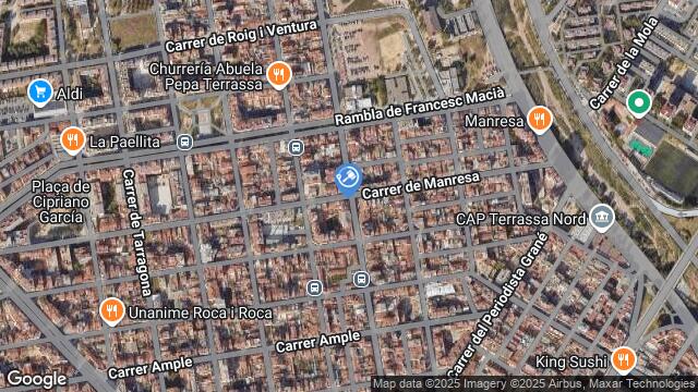 Ubicación de la subastas Subasta de vivienda en Terrassa