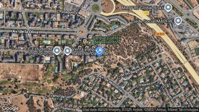 Ubicación de la subastas Subasta de garaje en MAJADAHONDA