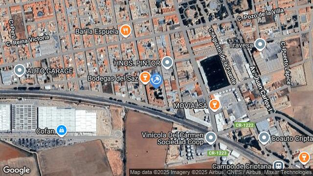 Ubicación de la subastas Subasta de vivienda en CAMPO DE CRIPTANA