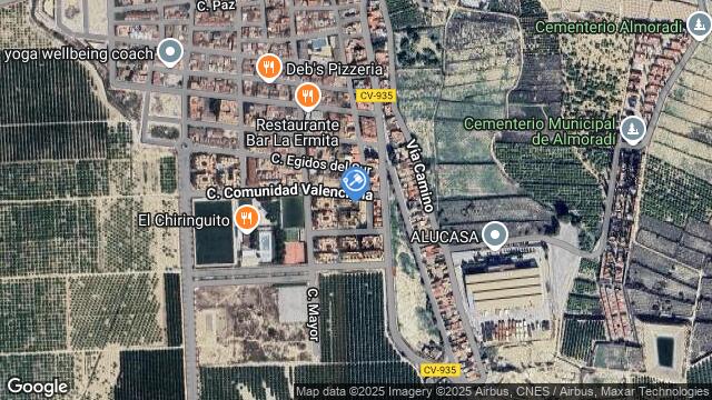 Ubicación de la subastas Subasta de garaje en ALGORFA