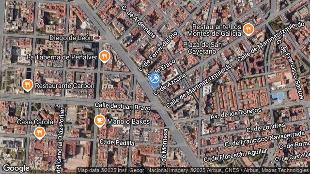 Ubicación de la subastas Subasta de garaje en MADRID