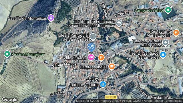 Ubicación de la subastas Subasta de cl justicia ( montejÍcar) en MONTEJÍCAR