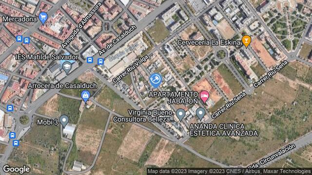 Ubicación de la subastas Subasta de vivienda en Castelló de la plana