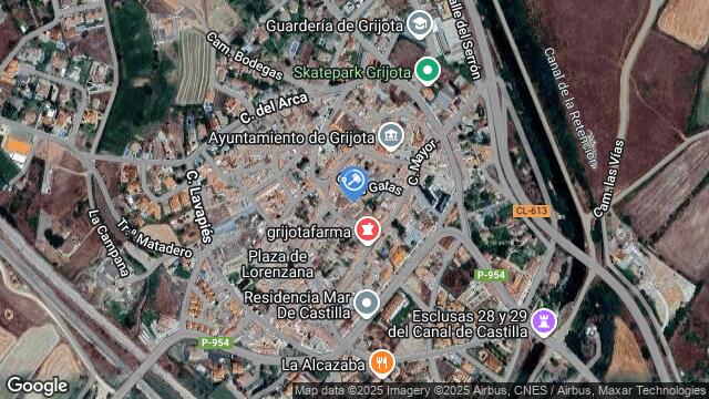 Ubicación de la subastas Subasta de finca rústica en Grijota