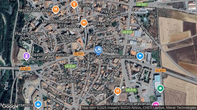 Ubicación de la subastas Subasta de vivienda en VALENCIA DE DON JUAN