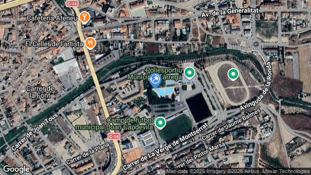 Ubicación de la subastas Subasta de garaje en CERVERA