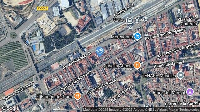 Ubicación de la subastas Subasta de vivienda en XÀTIVA