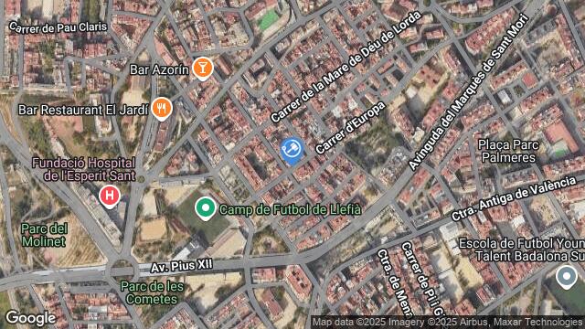Ubicación de la subastas Subasta de vivienda en Badalona