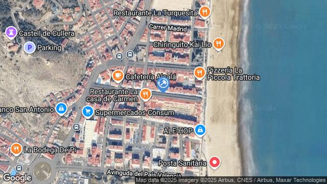 Ubicación de la subastas Subasta de vivienda en CULLERA