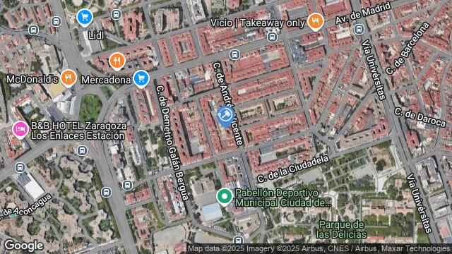 Ubicación de la subastas Subasta de cl mosen andres vicente ( zaragoza) en ZARAGOZA