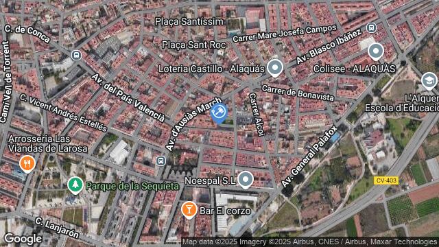 Ubicación de la subastas Subasta de vivienda en ALAQUÁS