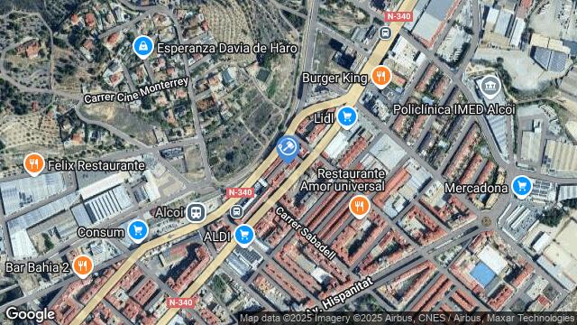 Ubicación de la subastas Subasta de vivienda en ALCOY