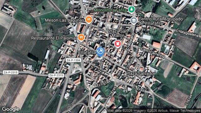 Ubicación de la subastas Subasta de vivienda en villafafila