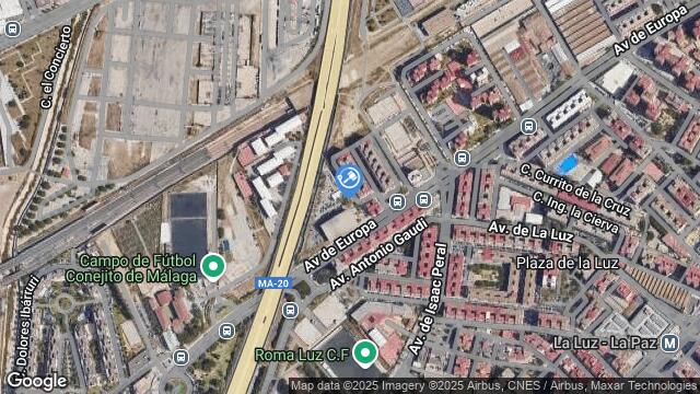 Ubicación de la subastas Subasta de local comercial en MALAGA