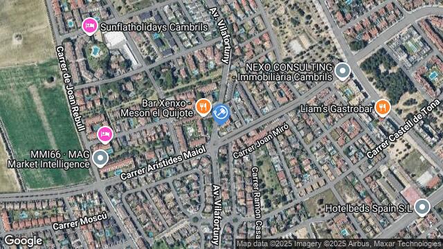 Ubicación de la subastas Subasta de vivienda en Cambrils