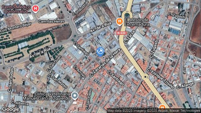 Ubicación de la subastas Subasta de nave industrial en ALMENDRALEJO