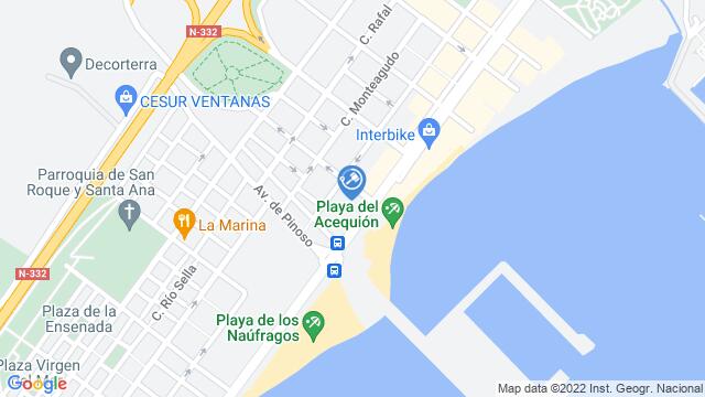 Ubicación de la subastas Subasta de garaje en TORREVIEJA