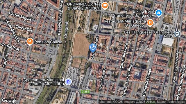 Ubicación de la subastas Subasta de garaje en Granollers