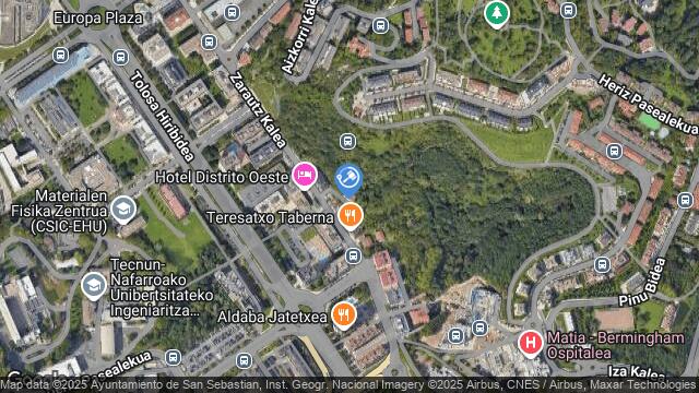 Ubicación de la subastas Subasta de av zarauz ( donostia/san sebastiÁn) en DONOSTIA/SAN SEBASTIÁN