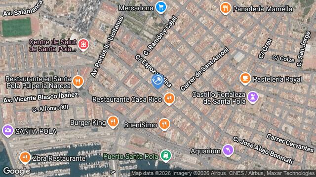 Ubicación de la subastas Subasta de vivienda en SANTA POLA