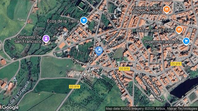 Ubicación de la subastas Subasta de cl cruces ( caÑaveral) en CAÑAVERAL