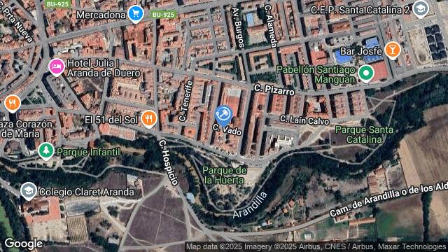 Ubicación de la subastas Subasta de local comercial en ARANDA DE DUERO
