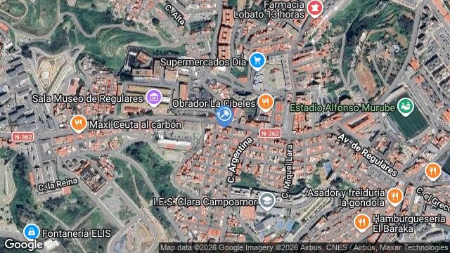 Ubicación de la subastas Subasta de vivienda en CEUTA