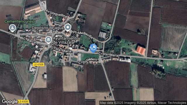 Ubicación de la subastas Subasta de finca rústica en villazala