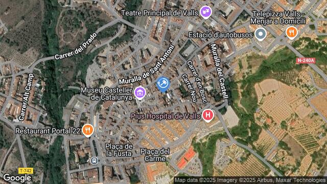 Ubicación de la subastas Subasta de solar en VALLS