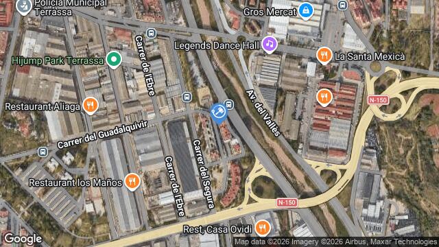 Ubicación de la subastas Subasta de cl xuquer ( terrassa) en TERRASSA