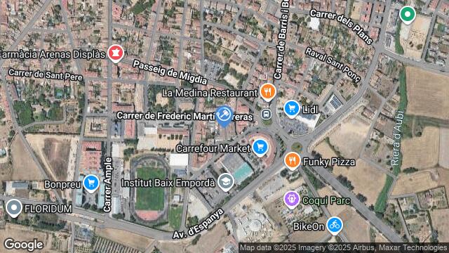 Ubicación de la subastas Subasta de vivienda en PALAFRUGELL