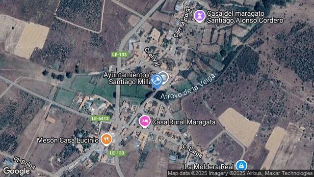 Ubicación de la subastas Subasta de vivienda en SANTIAGO MILLAS