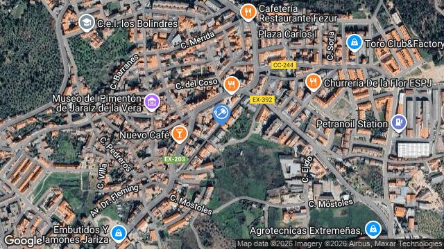 Ubicación de la subastas Subasta de cl avda. yuste ( jaraÍz de la vera) en JARAÍZ DE LA VERA