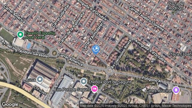 Ubicación de la subastas Subasta de vivienda en PUERTO DE SAGUNTO