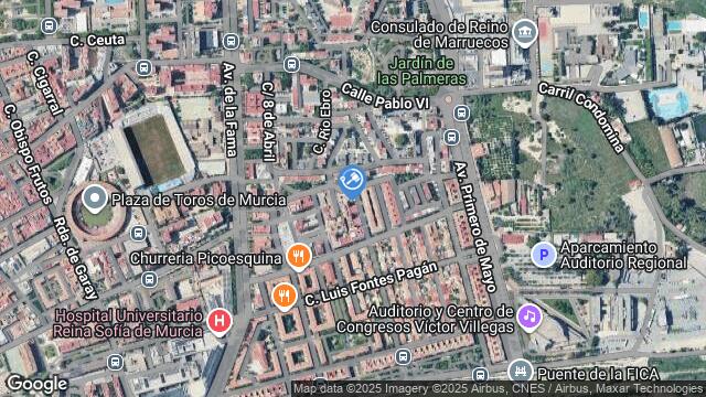 Ubicación de la subastas Subasta de vivienda en Murcia