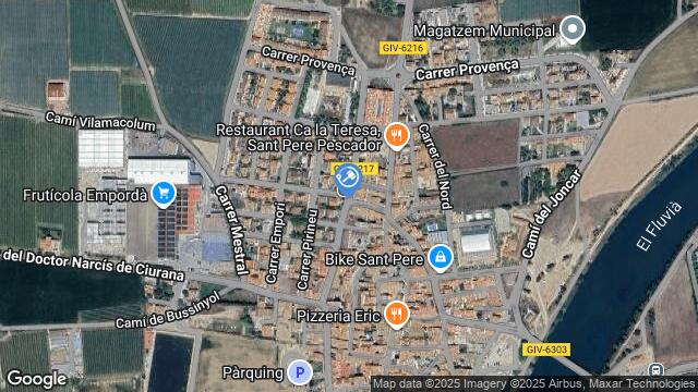 Ubicación de la subastas Subasta de vivienda en Sant Pere Pescador