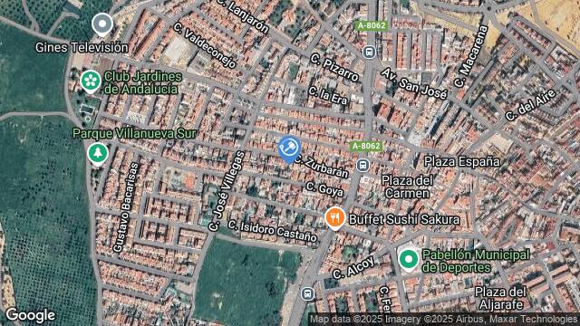 Ubicación de la subastas Subasta de vivienda en GINES