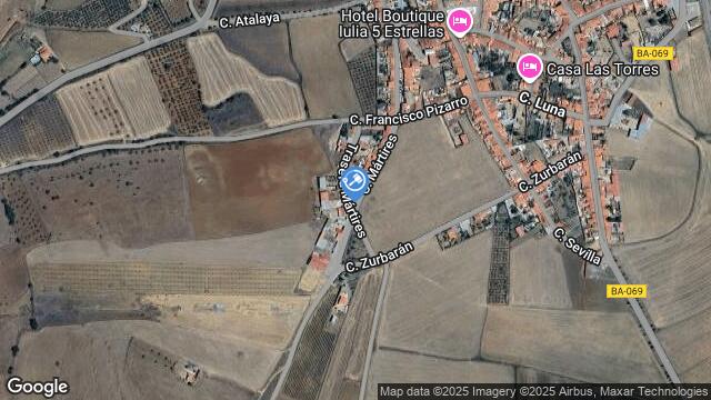 Ubicación de la subastas Subasta de vivienda en Medina de las Torres