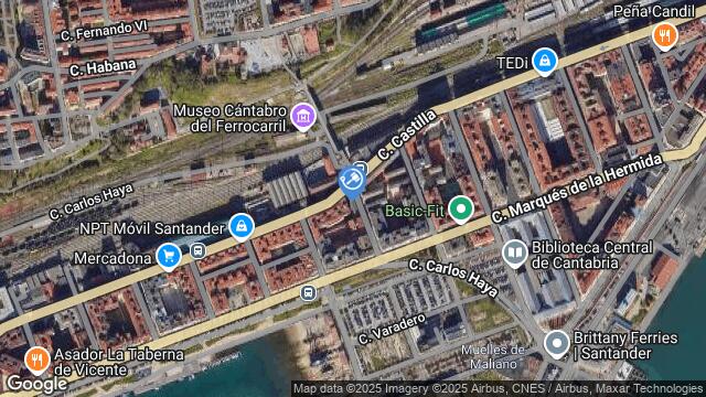 Ubicación de la subastas Subasta de local comercial en SANTANDER