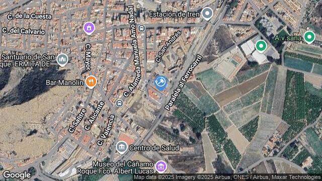 Ubicación de la subastas Subasta de vivienda en CALLOSA DE SEGURA