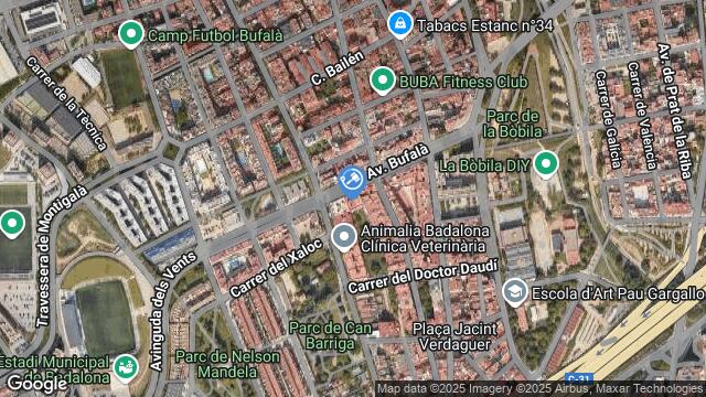 Ubicación de la subastas Subasta de vivienda en Badalona