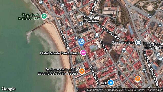 Ubicación de la subastas Subasta de garaje en CÁDIZ