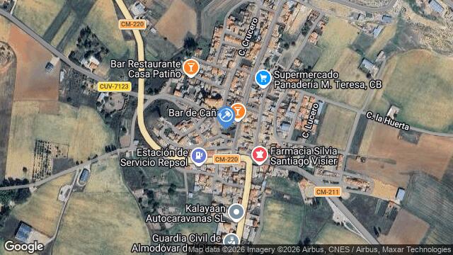 Ubicación de la subastas Subasta de la calera  ( almodovar del pinar) en Cuenca