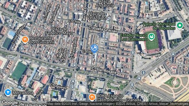 Ubicación de la subastas Subasta de vivienda en GRANADA