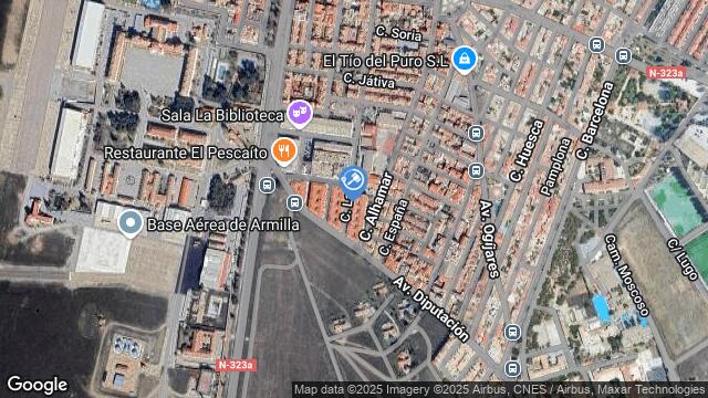 Ubicación de la subastas Subasta de garaje en ARMILLA